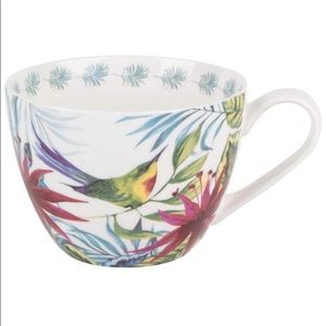 Portobello Wilmslow Tropical Floral Bone China Mug